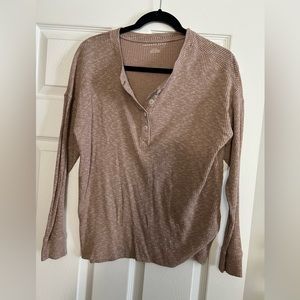 Soft long sleeve henly